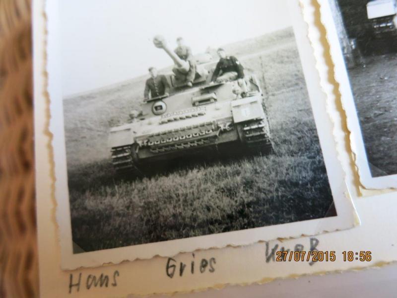 Foto Wehrmacht Panzer IV Uniform Rußland Italien