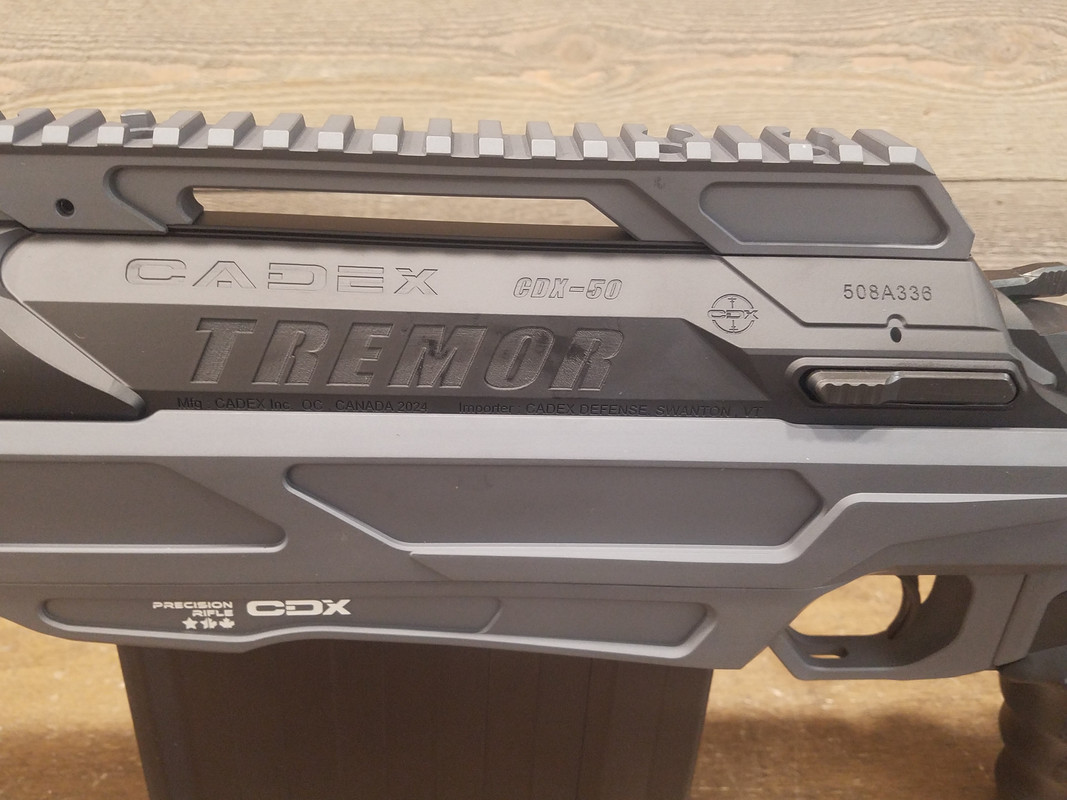 Cadex Defense CDX-50 Tremor 29" Gray 50BMG with Bipod-img-4