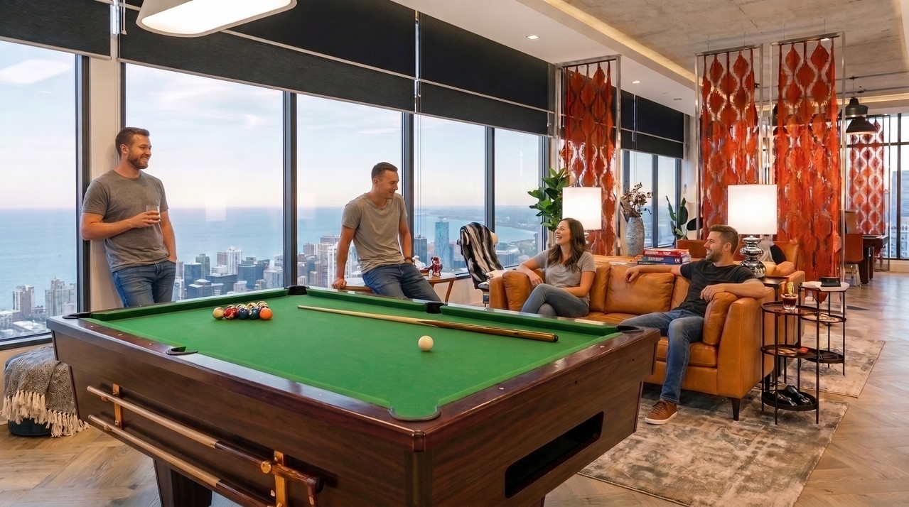 Copacabana Coral Reef 50th Floor Entertainment Room