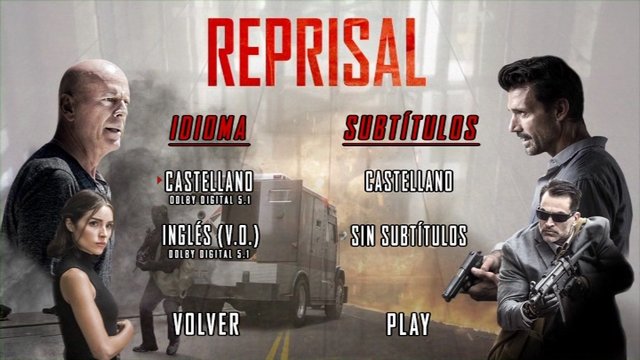 2 - Reprisal [DVD9Full] [PAL] [Cast/Ing] [Sub:Cast] [2018] [Acción]