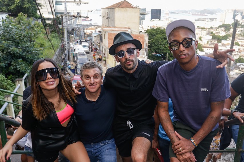 Pharrell Williams & Family In Rio De Janeiro, Brazil (Full Set) (2019)