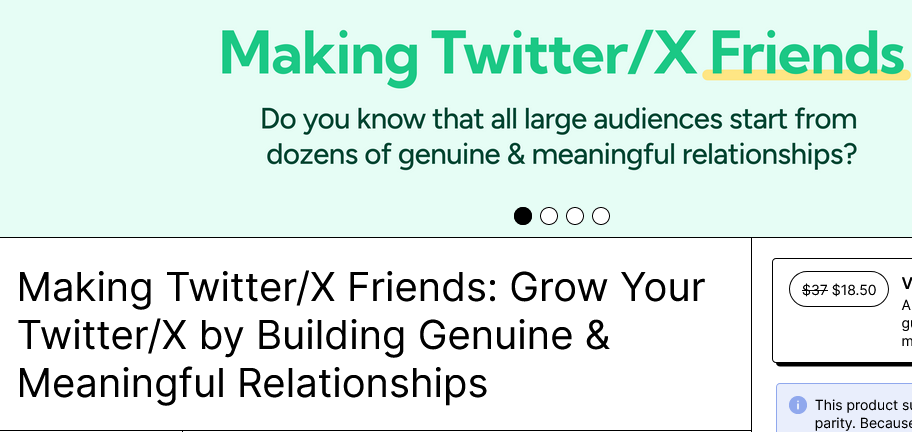 Making Twitter/x Friends: Grow Your Twitter/x By Building Genuine & Meaningful Relationships