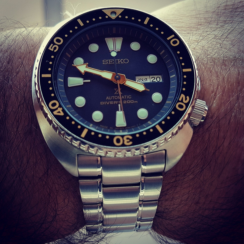 Seiko Prospex SRP775 'Turtle' Cal. 4R36 Auto 200M  (3)