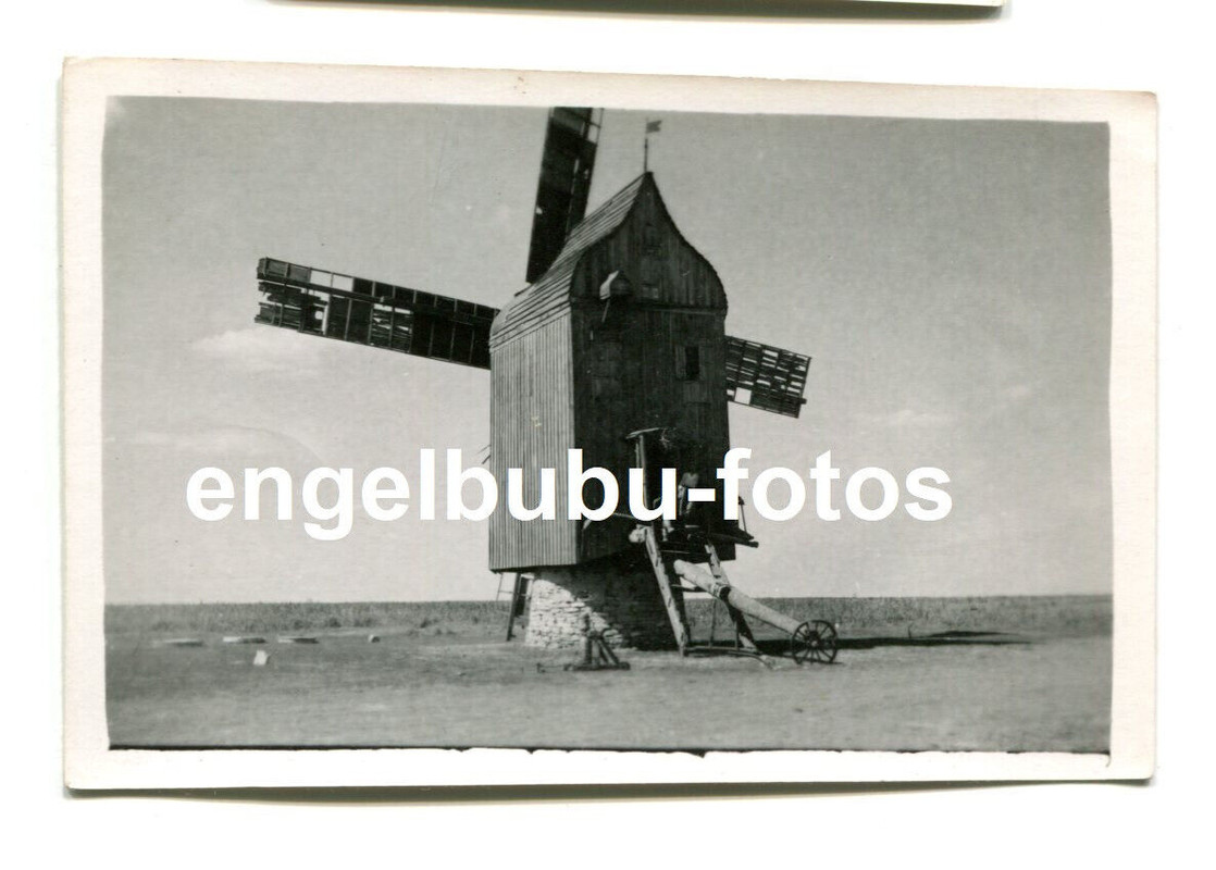 FOTO - WINDMÜHLE - windmill - Einsatz KRIM Melitopol Feodosia - Ostfront