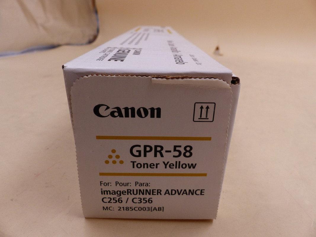 CANON 2185C003[AB] C256/C356 GPR-58 TONER CARTRIDGE - YELLOW