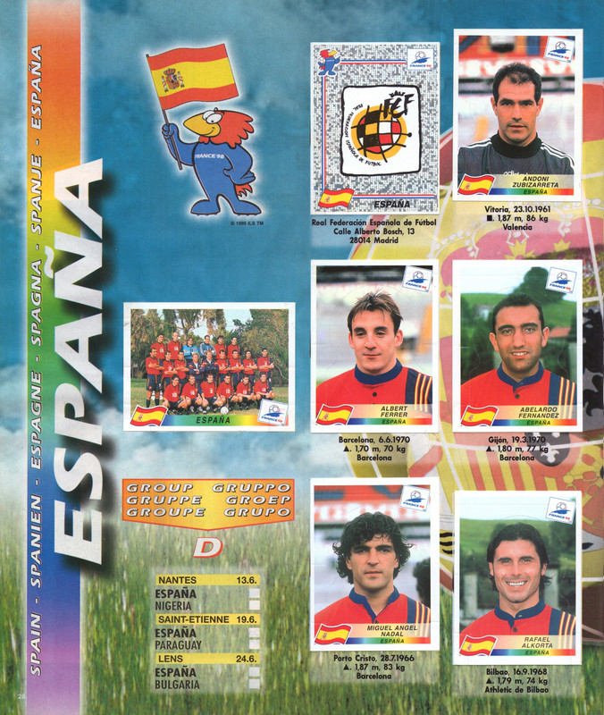 FIFA World Cup 1998 France (Panini) 30