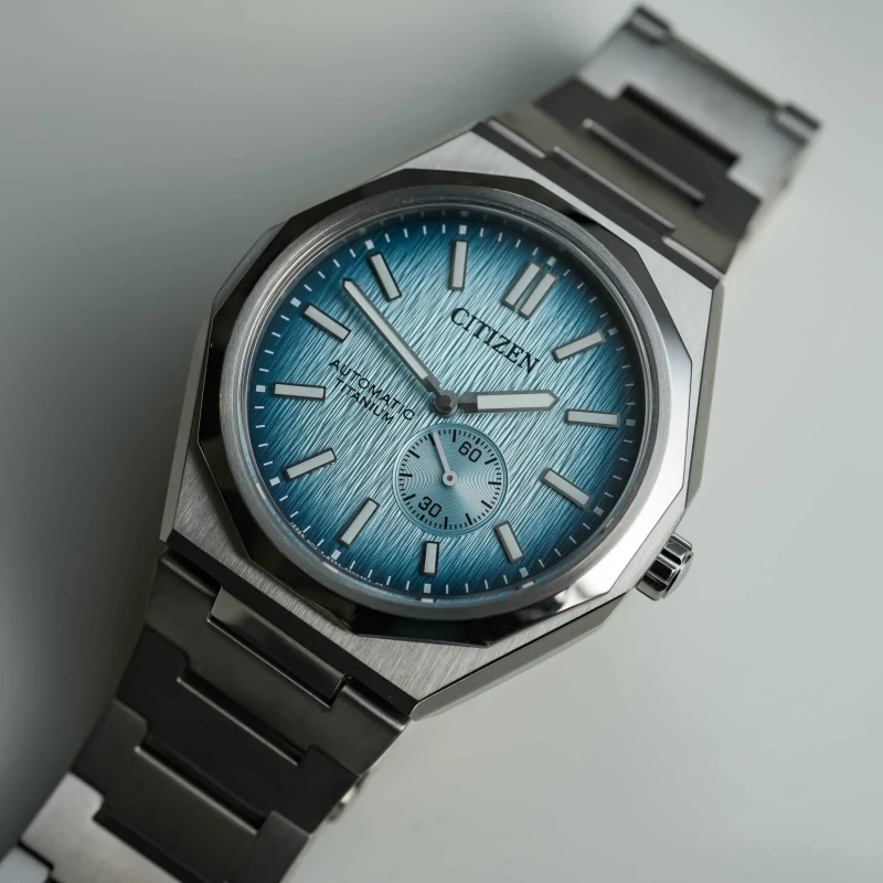 Citizen Zenshin 60 Automatic Super Titanium NK5020 review accessible integrated sports titanium watc