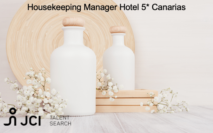 Housekeeping Manager Hotel 5* Canarias