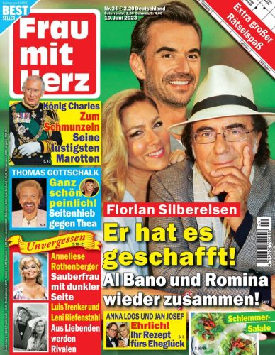 Cover: Frau mit Herz Magazin No 24 vom 10  Juni 2023