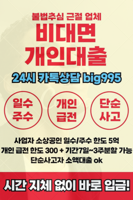 개인돈 급전 일수 주수 대출 사업자 직장인 소상공인 자영업자 무직 여성