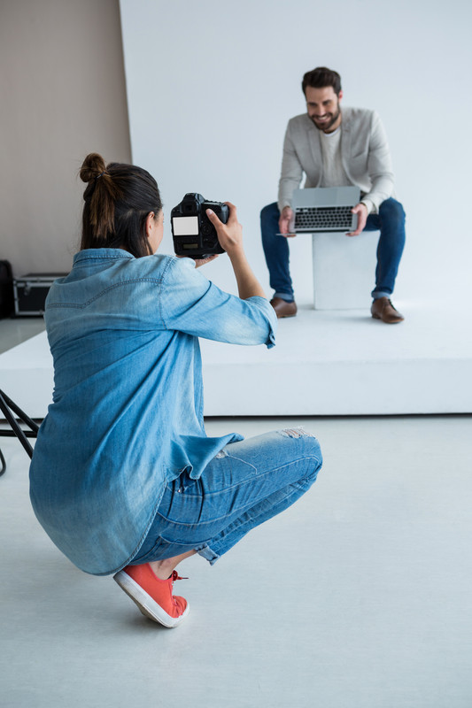 Influenciador em ação