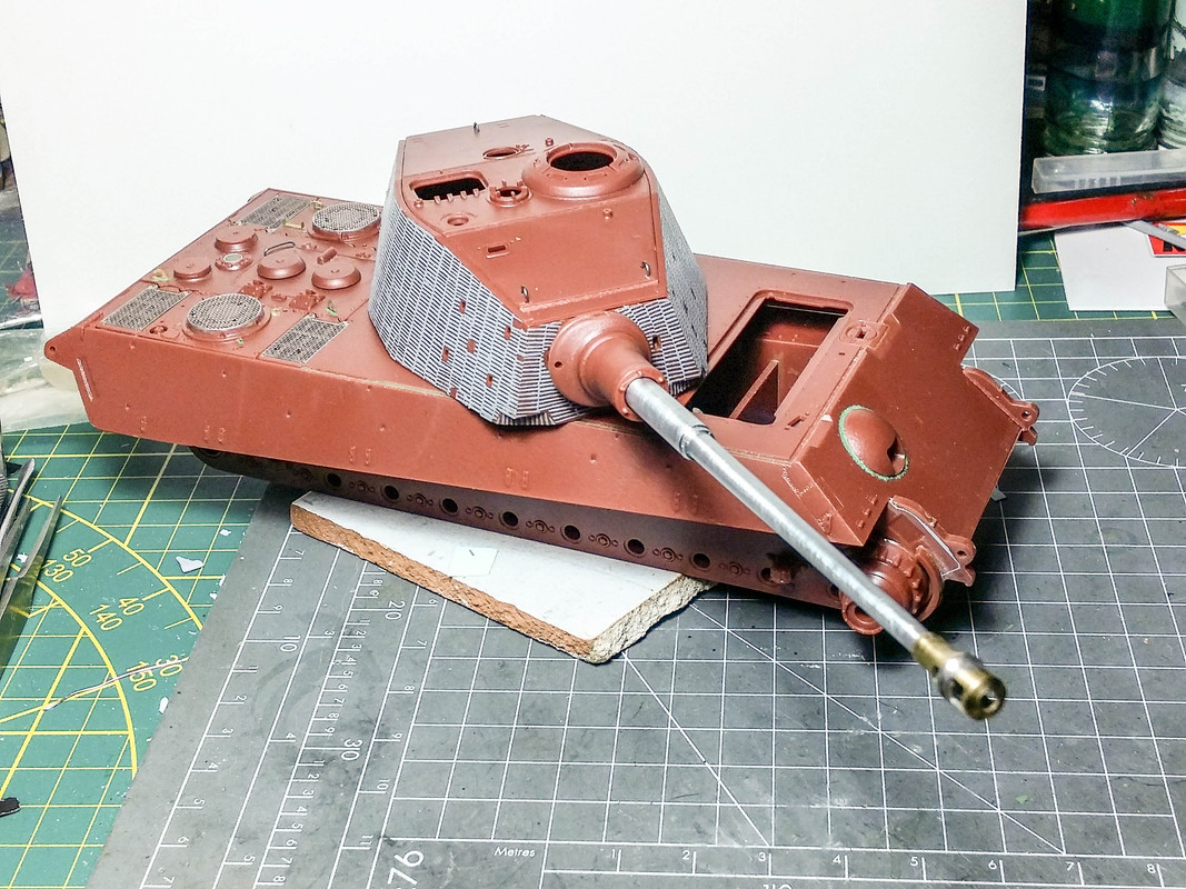 [MENG] King Tiger Henschel Turret 1/35 20190314-125549