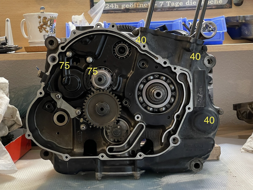 Schraubenlänge Rumpf RH DR