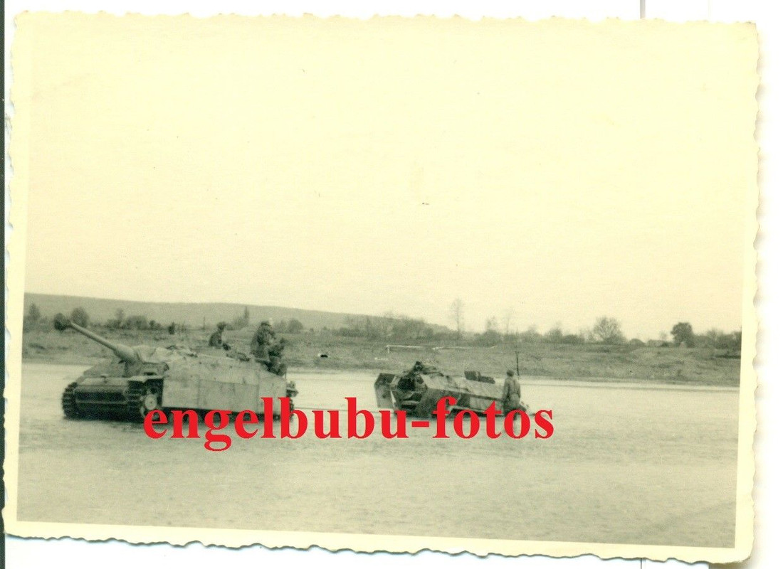 FOTO -GD- Großdeutschland - STURMGESCHÜTZ - Langrohr   Seitensch