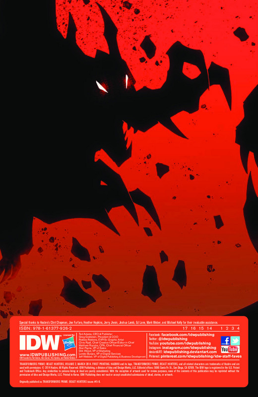 Transformers Prime Beast Hunters, Vol. 2 TPB Com