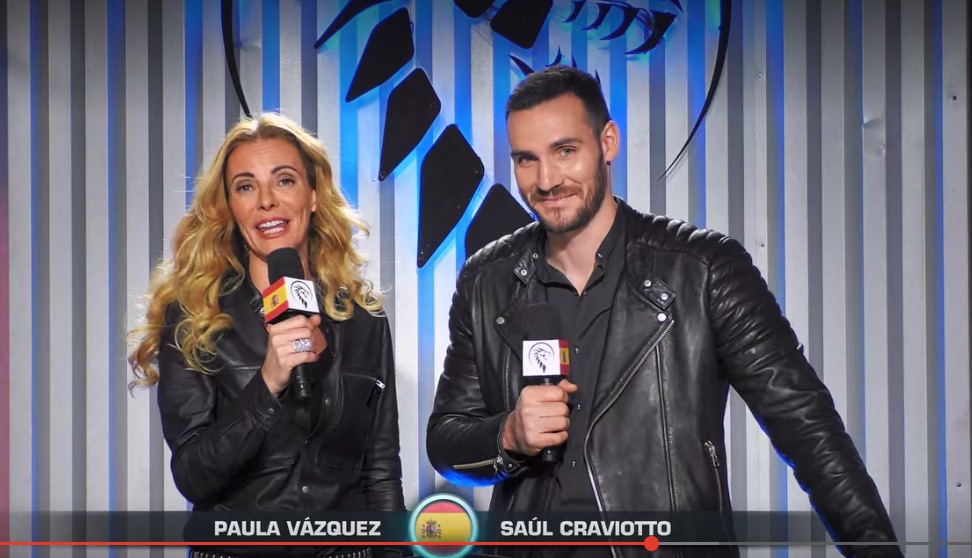 Saul Craviotto & Paula en Beastmaster