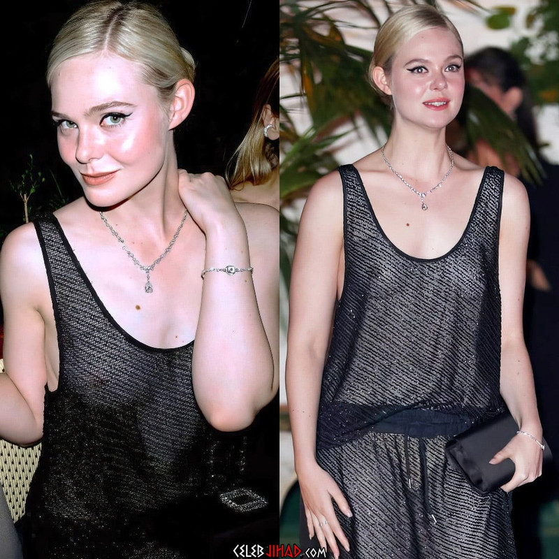 elle-fanning-see-thru-nip-black-dress