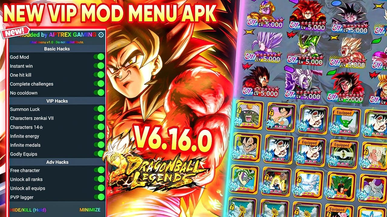 Dragon Ball Legends MOD APK Cover