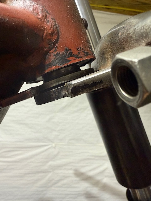 Featherbed steering damper Featherbed steering damper