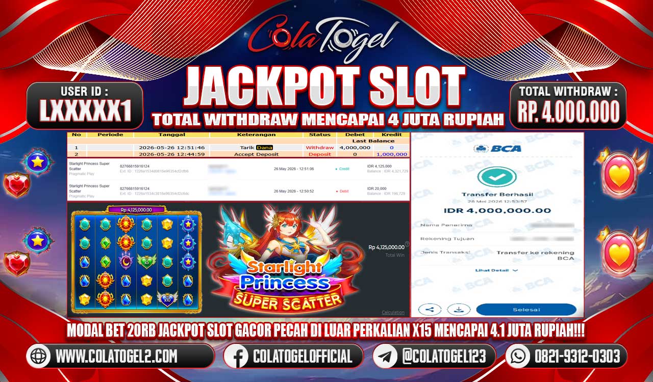 JACKPOT SLOT GACOR!!