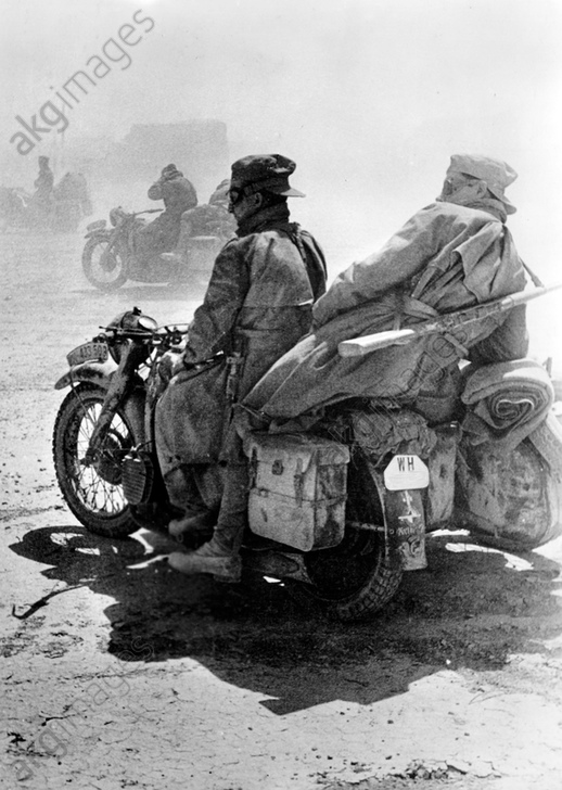 Afrikafeldzug - Kradschützen 1942