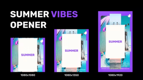 Videohive - Summer Vibes Opener - 51859118