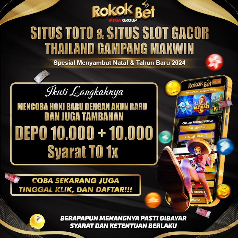 ROKOKBET 👻 LINK SITUS TOTO RESMI TERBAIK & AGEN TOGEL ONLINE TERPERCAYA 2024