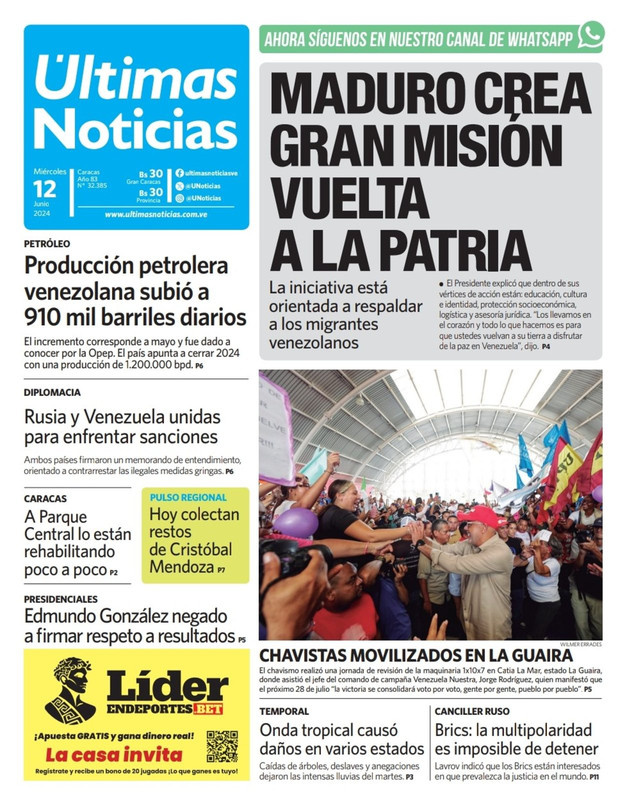 Diario Últimas Noticias