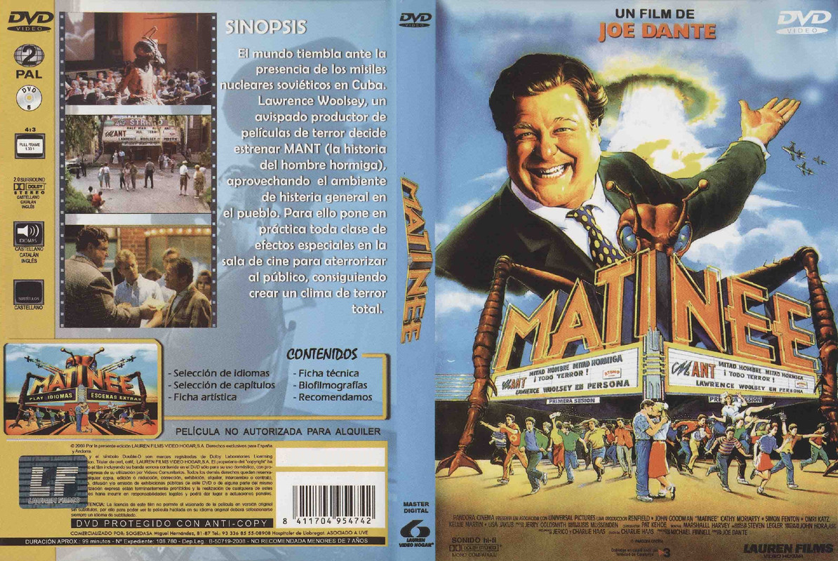 Descargar Matinee [2003][DVD R1][Spanish] en Buena Calidad