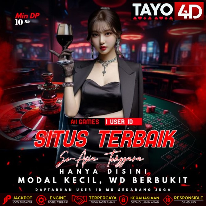 TAYO4D - SITUS TERBAIK HANYA 1 USER ID DAPAT BERMAIN ALL GAME SE-ASIA TENGGARA