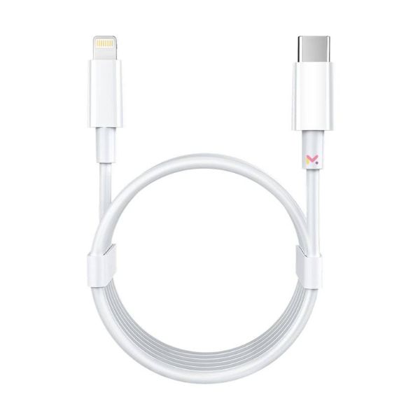 Cablu de date Premium Type-C / Lighting, compatibil cu dispozitivele Iphone si Macbook-uri, Fast Charging, 1m, 2A, Viteza 10 Gbps, Alb - Cablu de Date si Incarcare Telefoane - Mercaton Store Cablu de date Premium Type-C / Lighting, compatibil cu dispozitivele Iphone si Macbook-uri, Fast Charging, 1m, 2A, Viteza 10 Gbps, Alb - Cablu de Date si Incarcare Telefoane - Mercaton Store