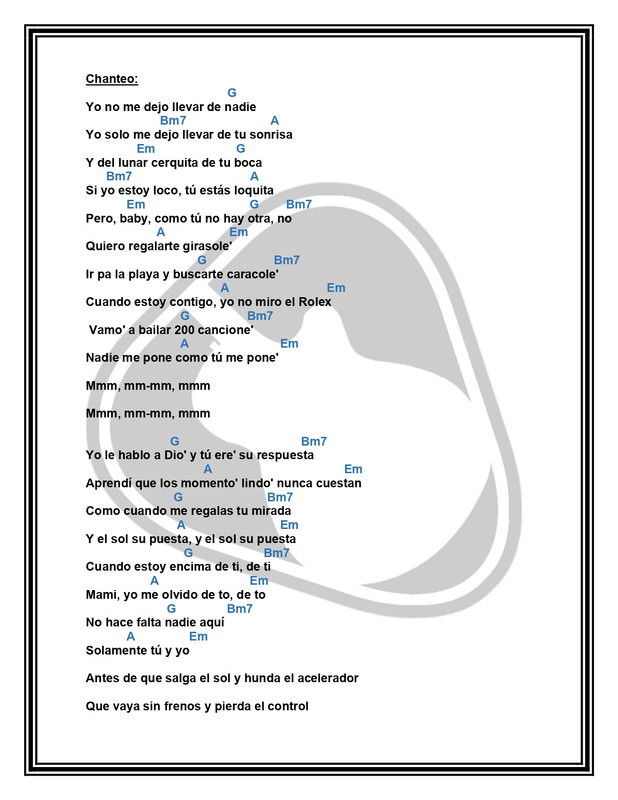 Ojitos Lindos  Bad Bunny Bomba Estéreo Letra y Acordes by MUSICTUTORIALS_page-0003