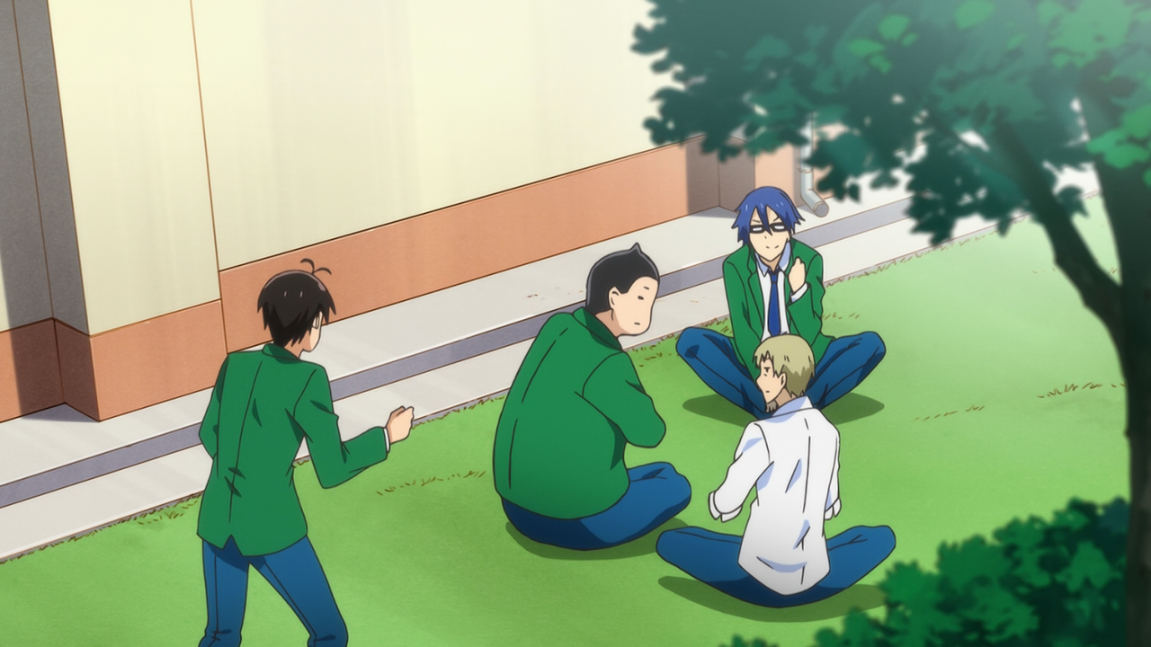 [Aria] Hajimete no Gal - 1 [BD 1920x1080 x.264 FLAC] [A0C5F8A5].