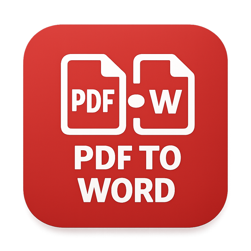 PDF to Word Icon