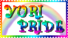 yuri pride stamp