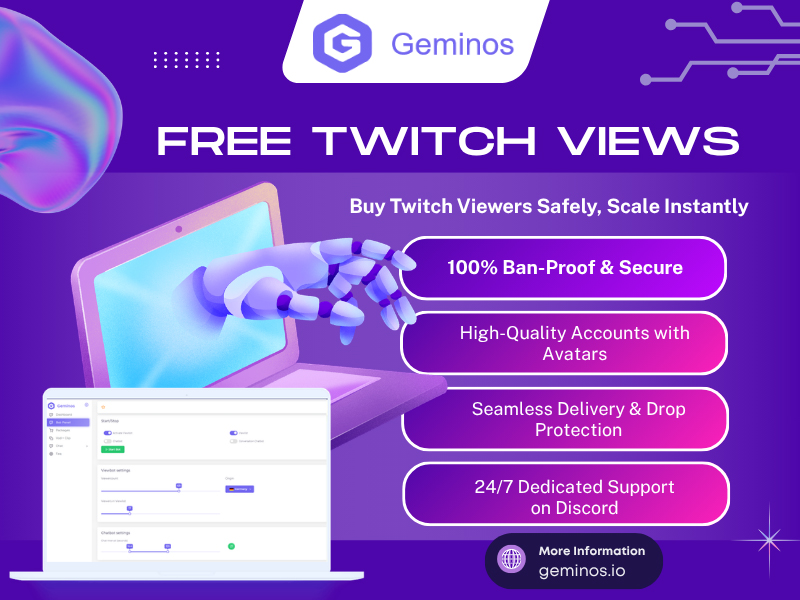 Get Free Twitch Views