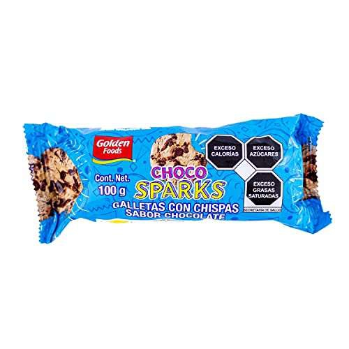 Amazon: Golden Foods Galletas Choco Sparks 100gr (min 6) 
