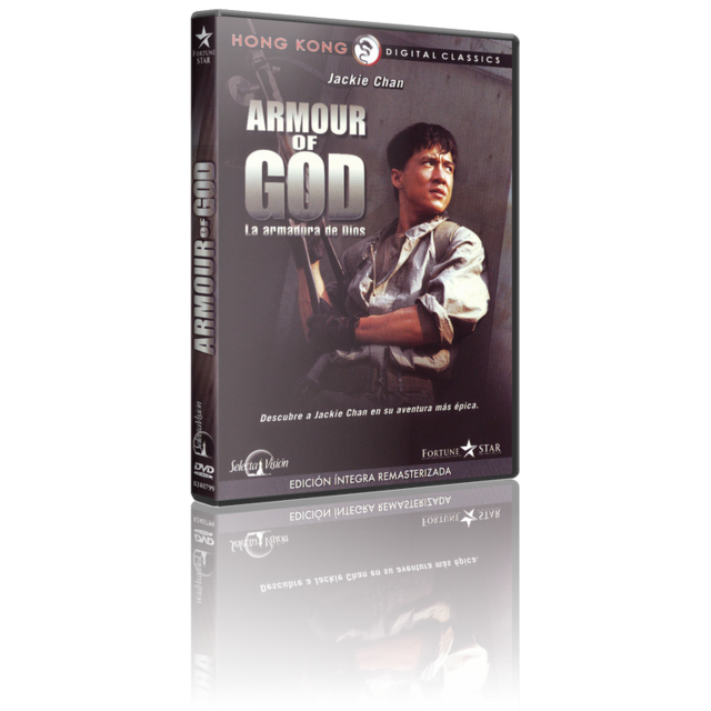 Portada - La Armadura de Dios (1) [Remast.][DVD9 Full][Pal][Cast/Ing][Sub:Cast][Acción][1987]