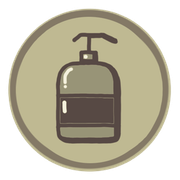 Shampoo and conditioner icon