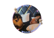 V and Tannie Badge 1