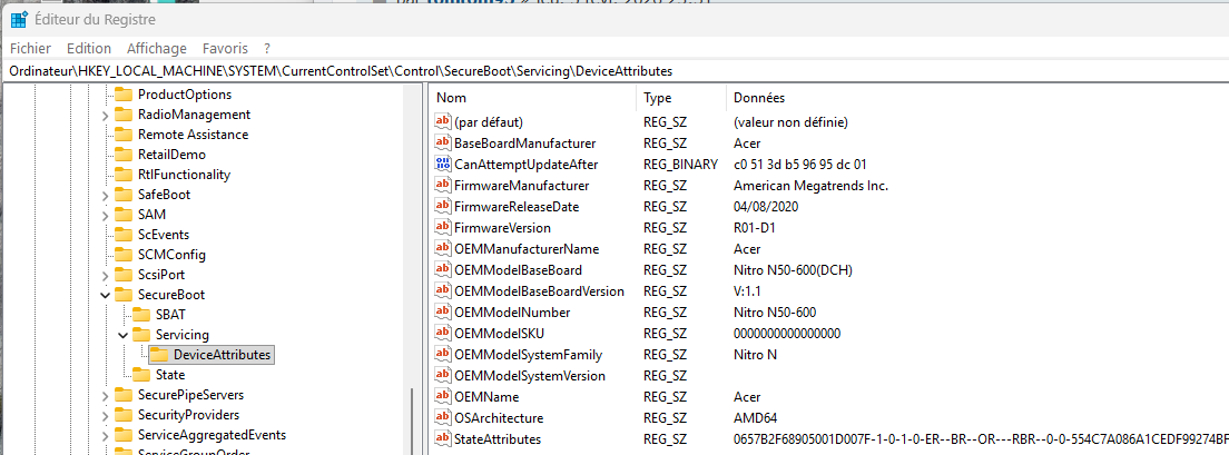 2026 02 06 device attribute 09 49 23 Éditeur du Registre