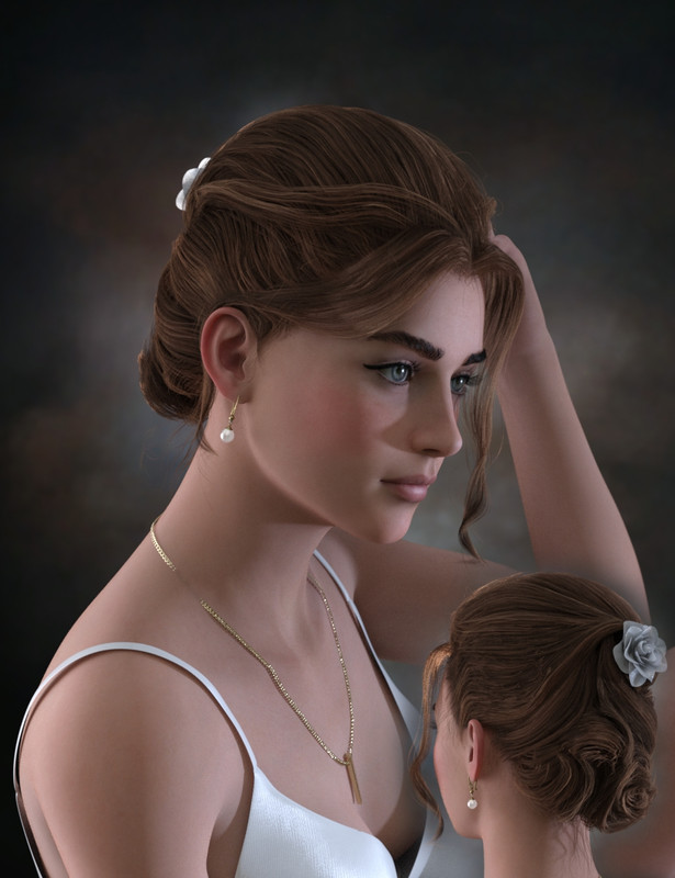 Ellya Classic Updo for Genesis 8 Female(s) Ellya Classic Updo for Genesis 8 Female(s)