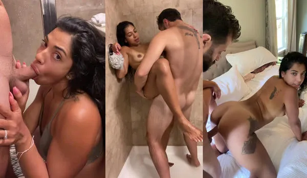 Whosbonnieandclyde Gets Pounded From The Shower To The Bed