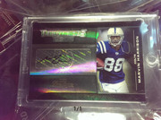 1/1 auto Marvin Harrison