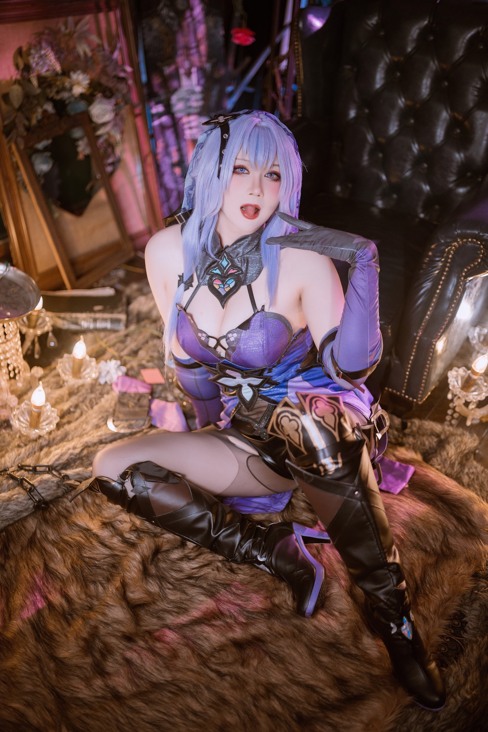 兔胖胖min – 黑天鹅 Cosplay 高清写真集（40P-413MB）角色主题插图6