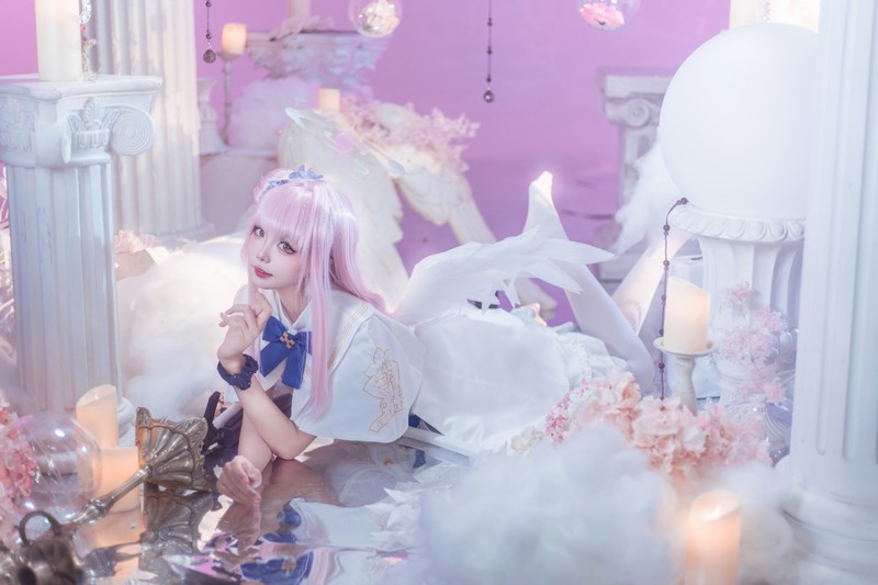 艾西Aiwest 碧蓝档案圣园未花Cosplay写真图集 高清美图合集 40P (415.8M)插图9
