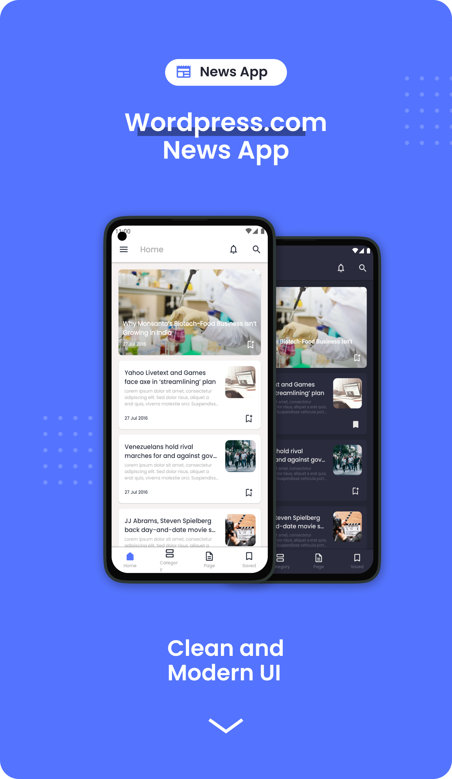 News App Wordpress.com 1.0