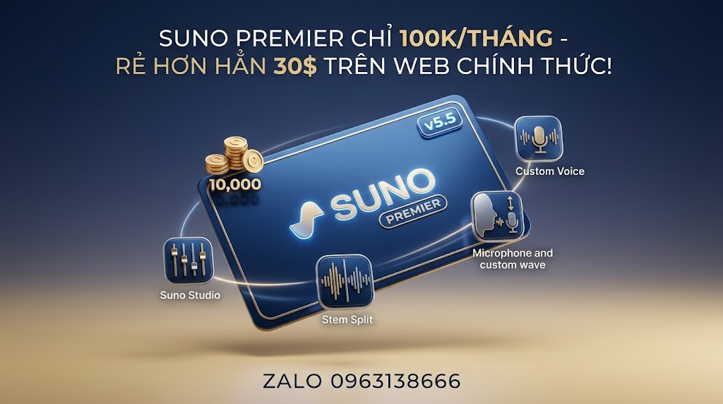 10k credits suno premier