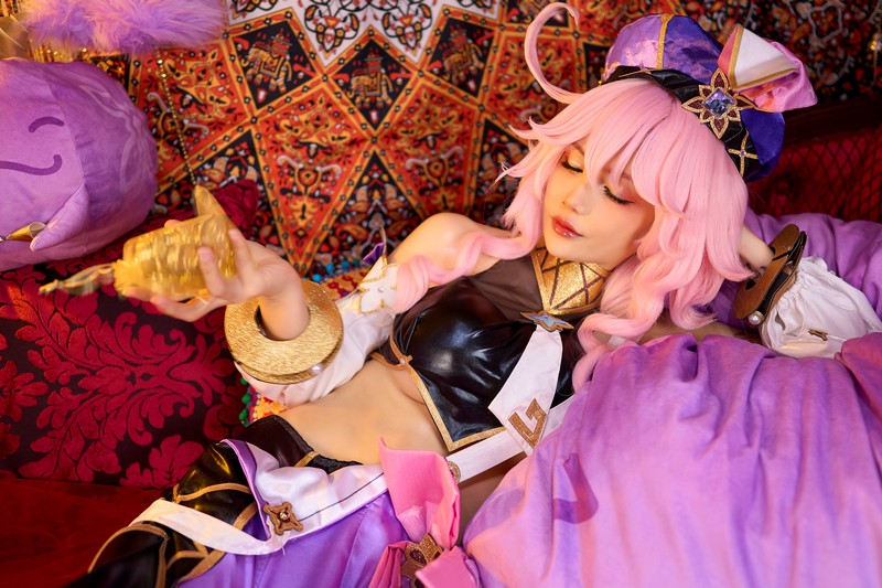 Joyce Lin2x Dori Cosplay Genshin Impact 高清写真 48P插图2