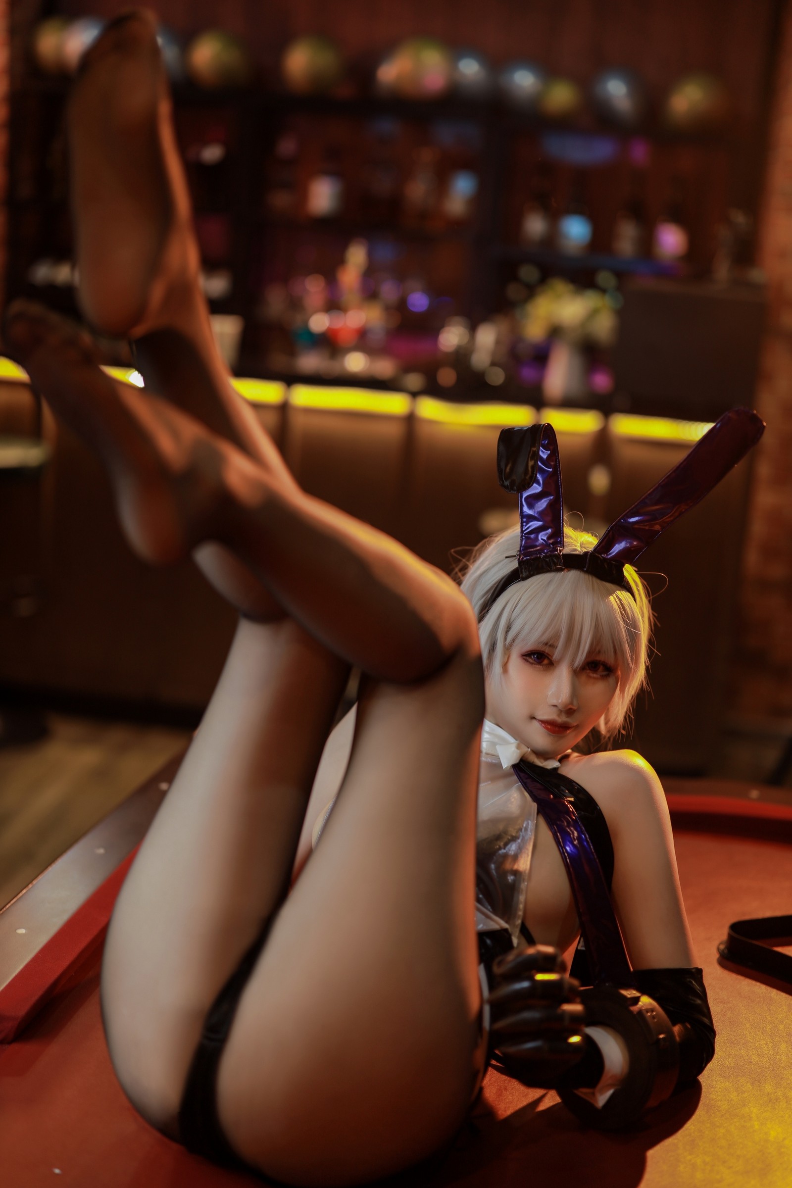 兔胖胖min – 里诺兔女郎 Cosplay 写真集（23P-45.6MB）人气角色还原插图1